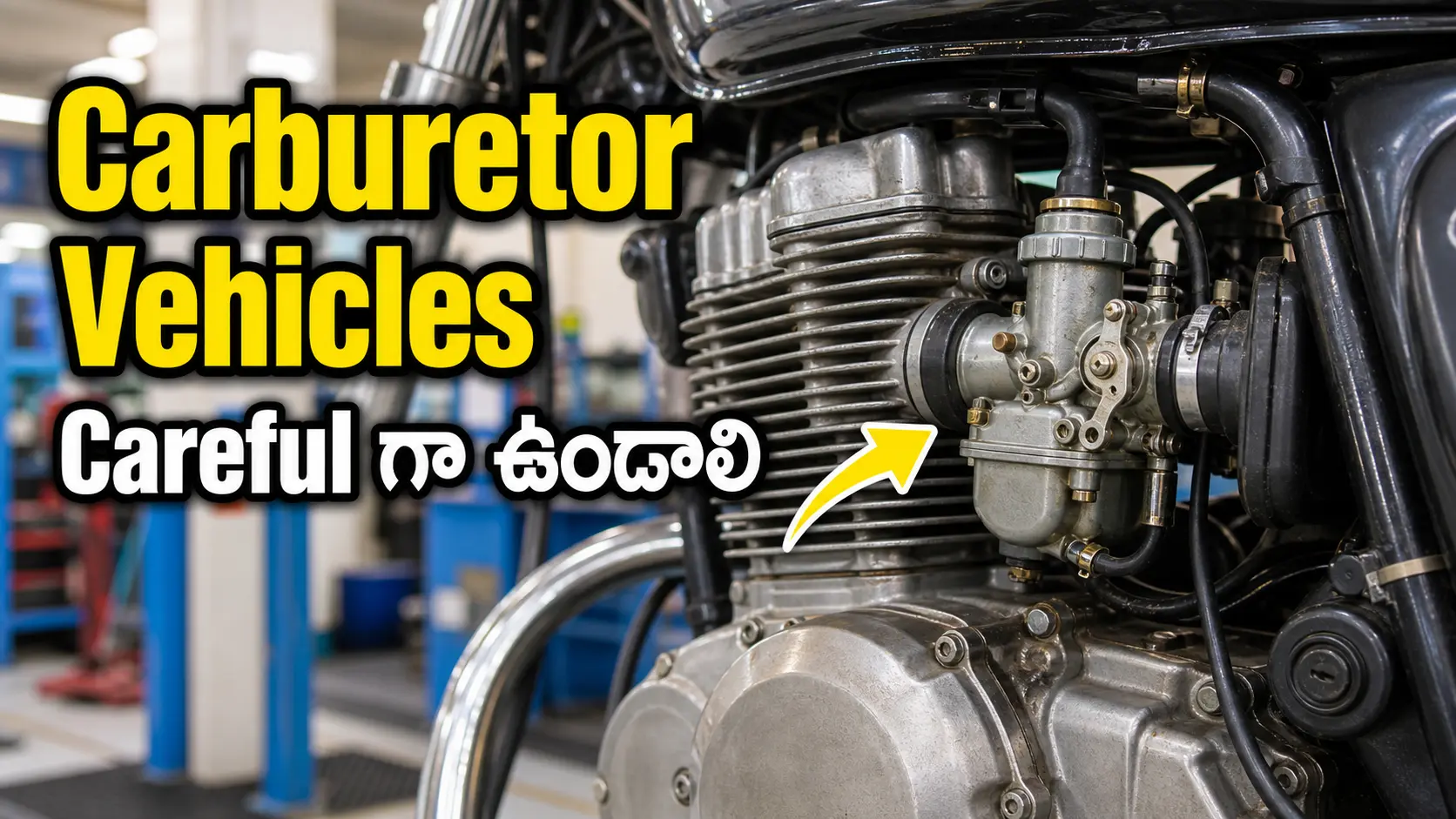 Carburetor close up