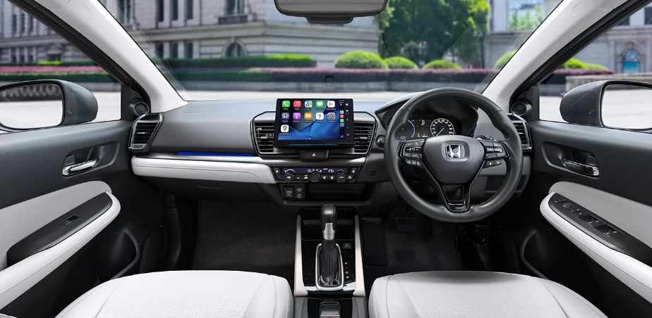 Honda City dashboard wide view