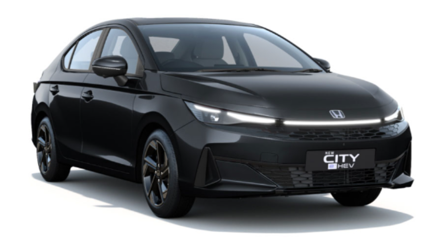 2026 Honda City black front three quarter view
