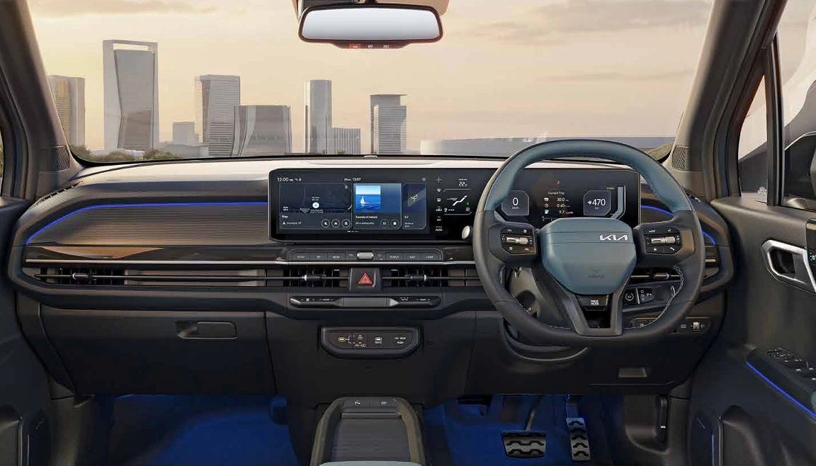 Kia Syros EV interior and technology