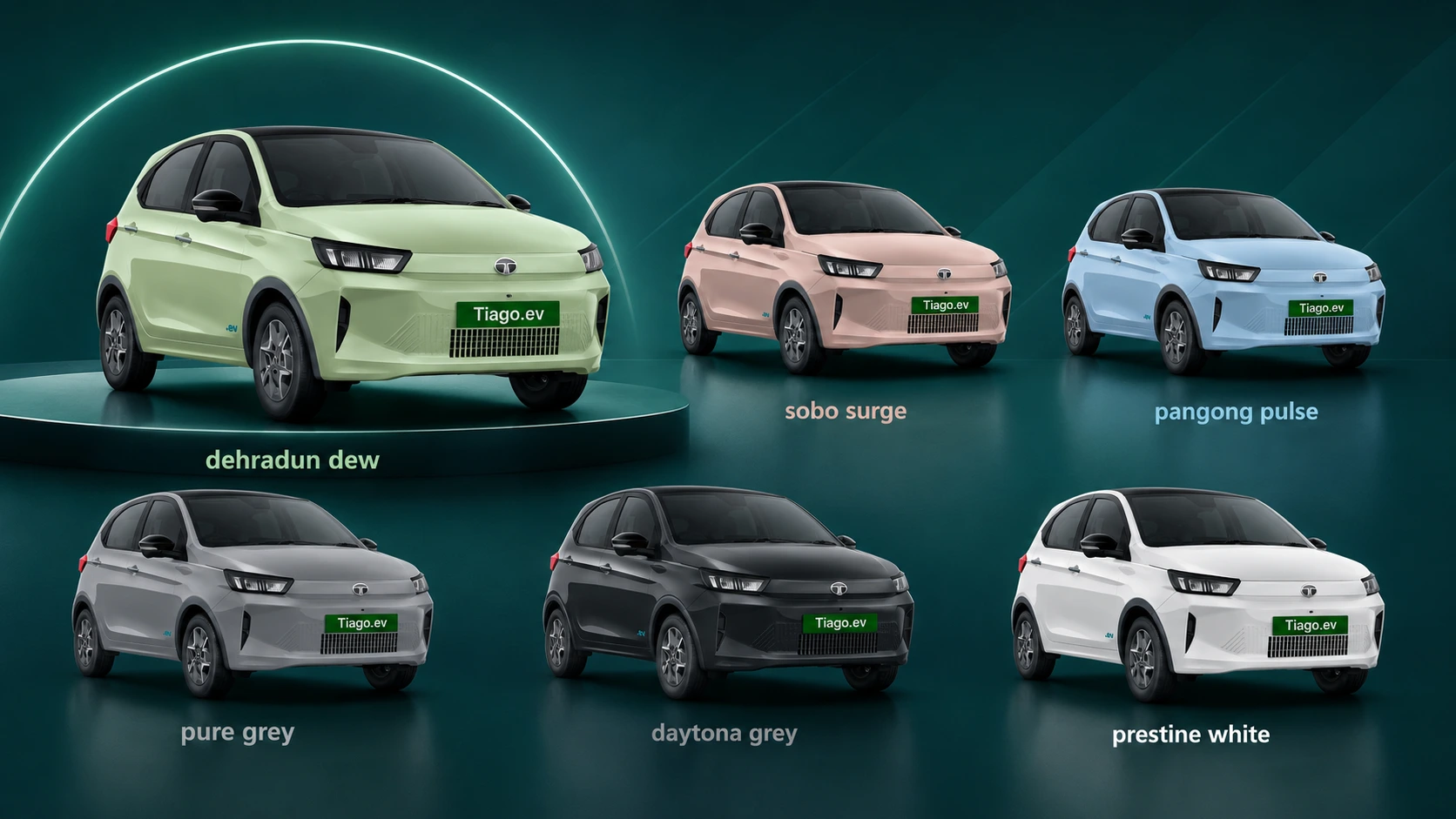 Tata Tiago.ev colours variants Telugu
